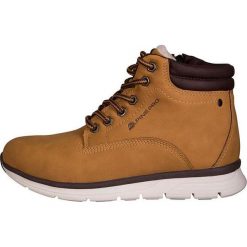 Botki "Larris" w kolorze jasnobrązowym. Brązowe trekkingi damskie Alpine Pro. W wyprzedaży za 175.95 zł.