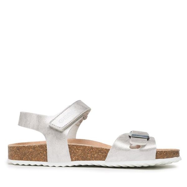 Sandały Geox. Brązowe sandały chłopięce Geox, bez zapięcia. Za 219.99 zł.