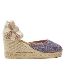 Espadryle Manebi. Fioletowe espadryle damskie Manebi, bez wzorów, bez obcasa, bez zapięcia. Za 349.99 zł.