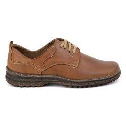 Olivier Buty męskie skórzane casual 221GT camel brązowe. Brązowe półbuty na co dzień męskie ze skóry, biznesowe, bez zapięcia. Za 319.69 zł.