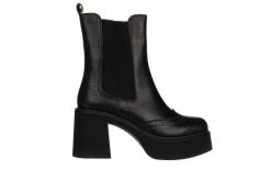 Botki Bayla-200 151 H22K7388 01 200024, Czarny, Skóra naturalna - 38. Czarne botki damskie Bayla, na zimę, ze skóry, klasyczne, za kostkę, bez obcasa, bez zapięcia. W wyprzedaży za 269.10 zł.