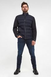 Aeronautica Militare Polo 251PO1855J679 Granatowy Regular Fit. Niebieskie koszulki polo męskie Aeronautica Militare, m, bez wzorów, ze lnu, bez ramiączek. Za 579.99 zł.
