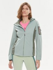 CMP Kurtka przeciwdeszczowa 39A5016 Zielony Regular Fit. Zielone kurtki sportowe damskie CMP, bez wzorów, z syntetyku, bez kaptura, outdoorowe. Za 329.99 zł.