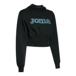 Bluza damska z kapturem Joma. Czarne bluzy damskie Joma, xl, bez wzorów, z bawełny, z kapturem. Za 181.50 zł.