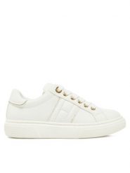 Tommy Hilfiger Sneakersy Low Cut Lace-Up Sneaker T3A9-33745-1439 M Biały. Białe buty sportowe dziewczęce Tommy Hilfiger, bez wzorów, ze skóry, bez zapięcia. Za 229.99 zł.