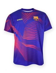 FC Barcelona koszulka trenerska 2025/26 - BLAUGRANA. Niebieskie koszulki sportowe męskie FC Barcelona, s, bez wzorów, z materiału, bez kołnierzyka, bez ramiączek, do piłki nożnej. Za 163.61 zł.