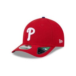 Czapka bejsbolowa 9forty MLB Phillie PLYR REP MC OTC. Czerwone czapki i kapelusze męskie New Era, bez wzorów. Za 193.50 zł.