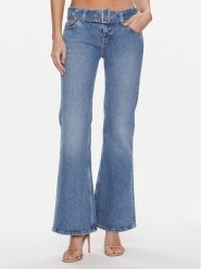 Tommy Jeans Jeansy Sophie DW0DW17562 Niebieski Flare Fit. Niebieskie jeansy damskie Tommy Jeans. Za 459.99 zł.