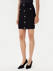 Marciano Guess Spódnica mini 5YGD32 5881Z Czarny Slim Fit. Czarne spódnice damskie Marciano Guess, xxl, z aplikacjami, z wiskozy, mini. Za 589.99 zł.