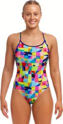 Sesto Senso Strój kąpielowy damski jednoczęściowy na basen plażę Funkita R.D34. Kostiumy jednoczęściowe damskie Sesto Senso, bez wzorów, sportowe, do pływania. Za 259.00 zł.