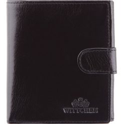 Portfel. Czarne portfele damskie Wittchen, bez wzorów, ze skóry. Za 299.90 zł.