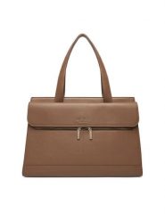 Nine West Torebka EO-ARKANSAS-LDA8210 Beżowy. Brązowe torebki do ręki damskie Nine West, bez wzorów, z materiału, bez dodatków. Za 369.99 zł.