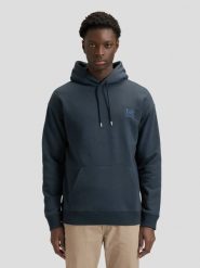 MESKA BLUZA LEE WORKWEAR ESS HOODIE REBEL NAVY 112378763. Niebieskie bluzy męskie Lee, xl, bez wzorów, bez kaptura. Za 179.99 zł.