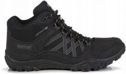 Buty trekkingowe męskie Edgepoint Mid Regatta. Czarne trekkingi męskie Regatta, trekkingowe. Za 204.60 zł.