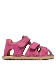 Froddo Sandały Barefoot Flexy Avi G3150263-7 M Różowy. Czerwone sandały dziewczęce Froddo, ze skóry, bez zapięcia. Za 319.99 zł.