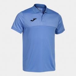 Polo Joma Montreal. Niebieskie koszulki polo męskie Joma, bez wzorów, eleganckie, bez ramiączek. W wyprzedaży za 128.25 zł.