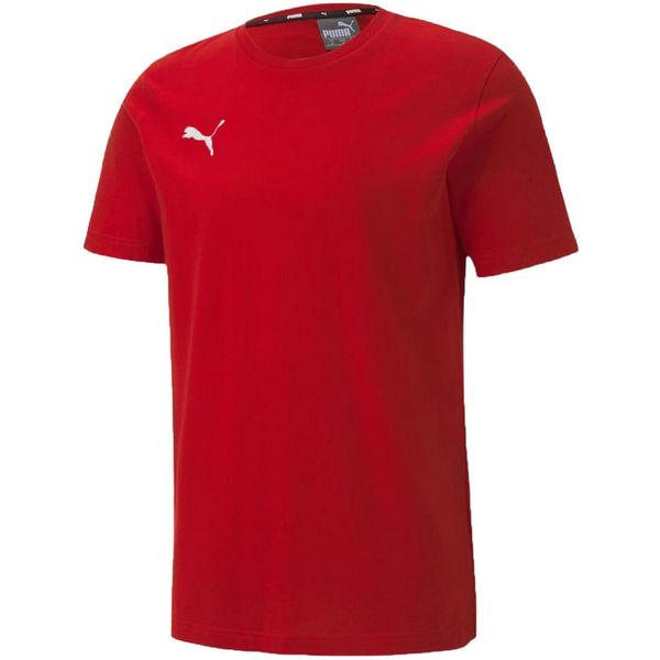 T-shirt Męski TeamGoal 23. Czerwone koszulki sportowe męskie Puma, m, bez wzorów, bez kołnierzyka, bez ramiączek, trekkingowe. Za 149.99 zł.