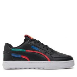 Sneakersy Puma. Czarne półbuty dziewczęce Puma, bez wzorów, bez zapięcia. Za 179.99 zł.