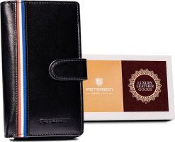 Peterson Pionowy portfel damski ze skóry NoSize. Portfele damskie Peterson, bez wzorów, ze skóry. Za 139.69 zł.