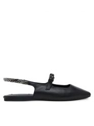 KARL LAGERFELD Sandały KL40181 Czarny. Czarne sandały damskie KARL LAGERFELD, bez wzorów, ze skóry, bez obcasa, na płaskiej podeszwie, bez zapięcia. Za 399.99 zł.