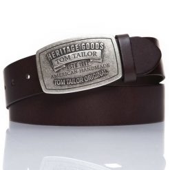TOM TAILOR PASEK SKÓRZANY TG1050R01 691 40mm Gürtel Q.01. Brązowe paski damskie Tom Tailor, bez wzorów, klasyczne. Za 109.99 zł.