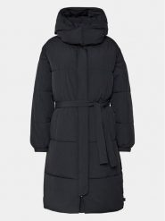 Outhorn Płaszcz zimowy OTHAW23TDJAF256 Czarny Regular Fit. Czarne płaszcze damskie Outhorn, na zimę, s, bez wzorów, z syntetyku, bez kaptura. Za 269.99 zł.