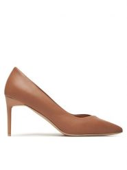 Max Mara Szpilki Phyllis 2524526191600 Różowy. Czerwone szpilki damskie Max Mara, bez wzorów, ze skóry, bez obcasa, bez zapięcia. Za 2,339.00 zł.