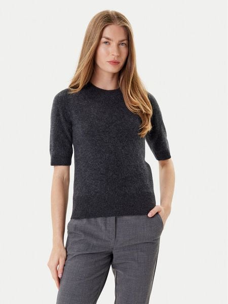 Marella Sweter Jim 2523366075 Szary Regular Fit. Szare swetry damskie Marella, l, bez wzorów, z wełny, bez kołnierzyka, bez ramiączek, bez kaptura. Za 1,289.00 zł.