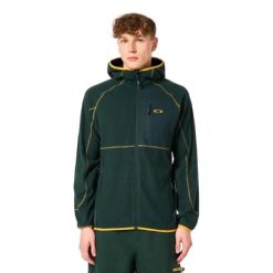 Bluza Rozpinana Męska Oakley Vista Full Zip RC Jacket. Zielone bluzy męskie Oakley, m, bez wzorów, bez kaptura. Za 530.99 zł.