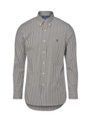 Polo Ralph Lauren Koszula męska Mężczyźni Regular Fit Bawełna zielony|biały w paski, L. Białe koszule męskie Polo Ralph Lauren, l, bez wzorów, z bawełny, eleganckie, bez kołnierzyka, bez ramiączek. Za 479.95 zł.