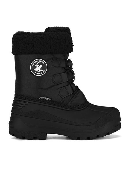 Beverly Hills Polo Club Śniegowce CF-DT27H-23MK68 IV CH Czarny. Czarne buty zimowe chłopięce Beverly Hills Polo Club, bez wzorów, z materiału, bez zapięcia. Za 169.99 zł.