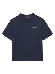 Napapijri T-Shirt S-Ahr NP0A88ZO D Granatowy Regular Fit. Niebieskie t-shirty dla chłopców Napapijri, bez wzorów, z bawełny, bez ramiączek. Za 109.99 zł.