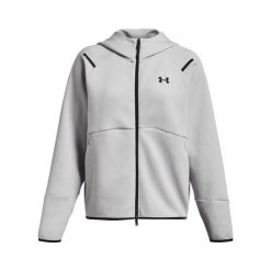Damska bluza z kapturem zapinana na zamek Under Armour Unstoppable Fleece. Czarne bluzy sportowe damskie Under Armour, bez wzorów, z kapturem, do biegania. Za 474.00 zł.