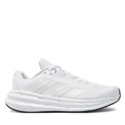 Buty do biegania adidas. Białe obuwie sportowe damskie Adidas, bez wzorów, do biegania. Za 239.99 zł.