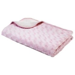 Babydan Dwustronny Koc Polarowy 75X100 Cm, Pink. Różowe kocyki dla dzieci Babydan, z polaru. Za 69.00 zł.