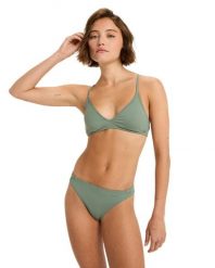 Dół bikini dla Kobiety BEACH CLASSICS BIKINI. Zielone bikini damskie Roxy, xl, bez wzorów. Za 147.95 zł.
