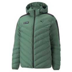 Kurtka męska Puma MAPF1 MT7 ECOLITE DOWN. Zielone kurtki męskie Puma, m, bez wzorów, z puchu, bez kaptura. Za 299.00 zł.