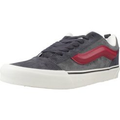 Buty VANS KNU SKOOL Szary. Szare buty sportowe męskie Vans, ze skóry, bez zapięcia. Za 235.99 zł.