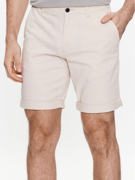 Jack & Jones Szorty materiałowe 12182549 Szary Regular Fit. Szare szorty męskie Jack & Jones, m, bez wzorów, z bawełny. Za 144.99 zł.