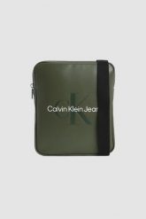 CALVIN KLEIN Zielona męska torba. Zielone saszetki męskie Calvin Klein. W wyprzedaży za 199.99 zł.