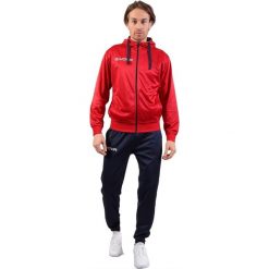 Kurtka polarowa Givova King. Czerwone kurtki sportowe męskie Givova, m, bez wzorów, z dresówki. Za 245.99 zł.