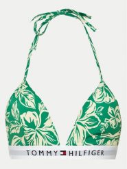 Tommy Hilfiger Góra od bikini UW0UW05367 Zielony. Zielone bikini damskie Tommy Hilfiger, s, bez wzorów. Za 179.99 zł.