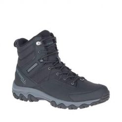 Buty trekkingowe męskie Merrell Thermo Akita Mid WP. Szare trekkingi męskie Merrell, za kostkę, trekkingowe. Za 479.99 zł.