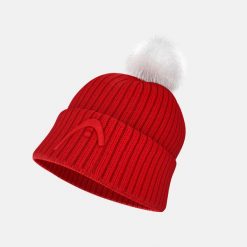 JULIA Beanie Women. Czerwone czapki i kapelusze damskie Head, na zimę, bez wzorów, z wełny, klasyczne. Za 180.00 zł.