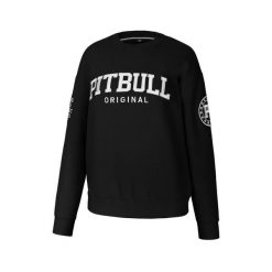 Bluza damska Pitbull z kapturem oversize Tyrian. Czarne bluzy damskie PITBULL, xl, bez wzorów, z kapturem. W wyprzedaży za 169.00 zł.