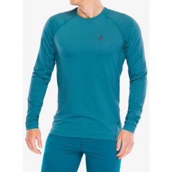 Bluza Black Diamond Alpenglow Crew. Niebieskie bluzy męskie Black Diamond, bez wzorów, bez kaptura. Za 209.99 zł.