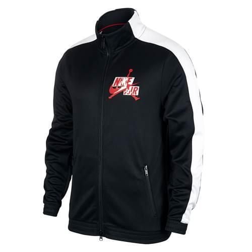 Kurtka uniwersalna męska Nike Jmc Tricot Jkt. Czarne kurtki męskie Nike, m, bez wzorów, z syntetyku, klasyczne, bez kaptura. Za 329.00 zł.