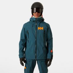 Kurtka narciarska Helly Hansen Sogn Shell 2.0. Zielone kurtki męskie Helly Hansen, na zimę, m, bez wzorów, narciarskie. Za 1,536.00 zł.