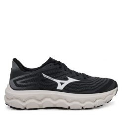 Buty do biegania Mizuno. Czarne buty sportowe męskie Mizuno, bez zapięcia, do biegania, mizuno wave. Za 599.99 zł.