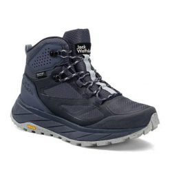 Buty trekkingowe damskie Jack Wolfskin Terraventure Texapore. Niebieskie trekkingi damskie Jack Wolfskin, trekkingowe. Za 389.99 zł.